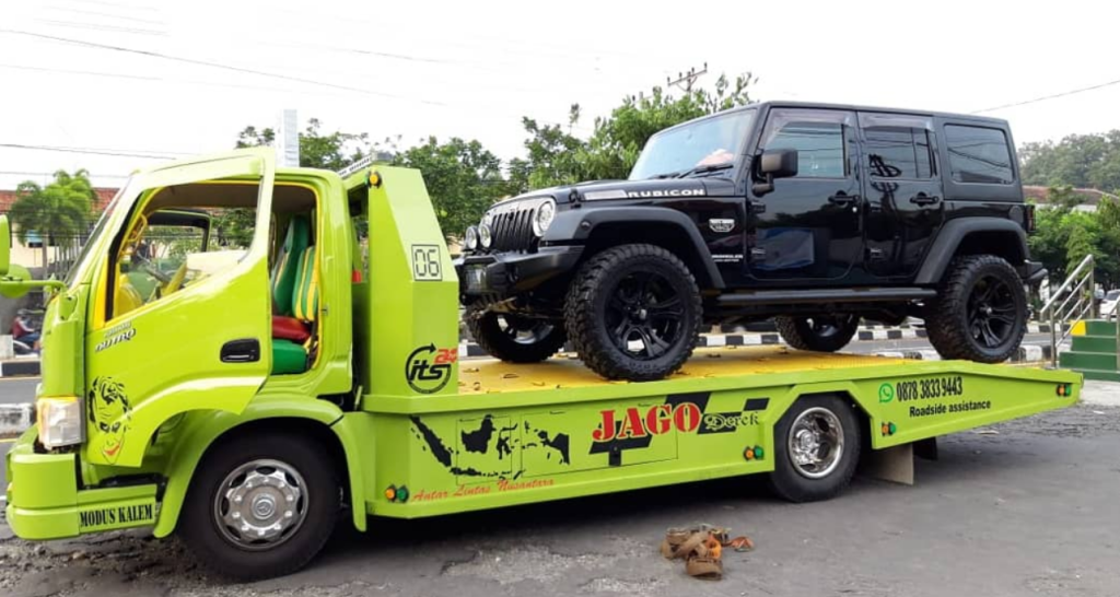 Jasa Pembuatan Karoseri Truk Towing Hydraulic