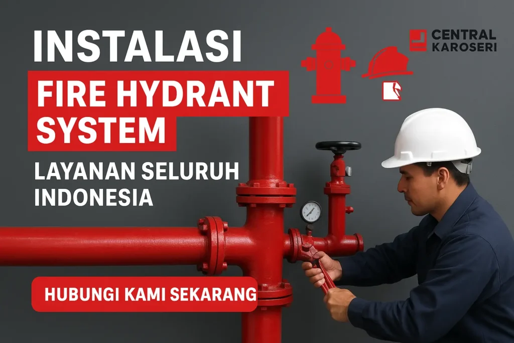 Instalasi Fire Hydrant System Profesional | Layanan Seluruh Indonesia