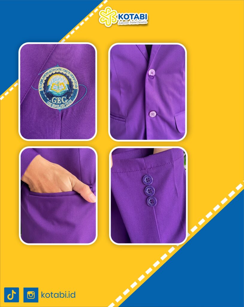 Konveksi Buat Jas Almamater Kombinasi Warna Ambon