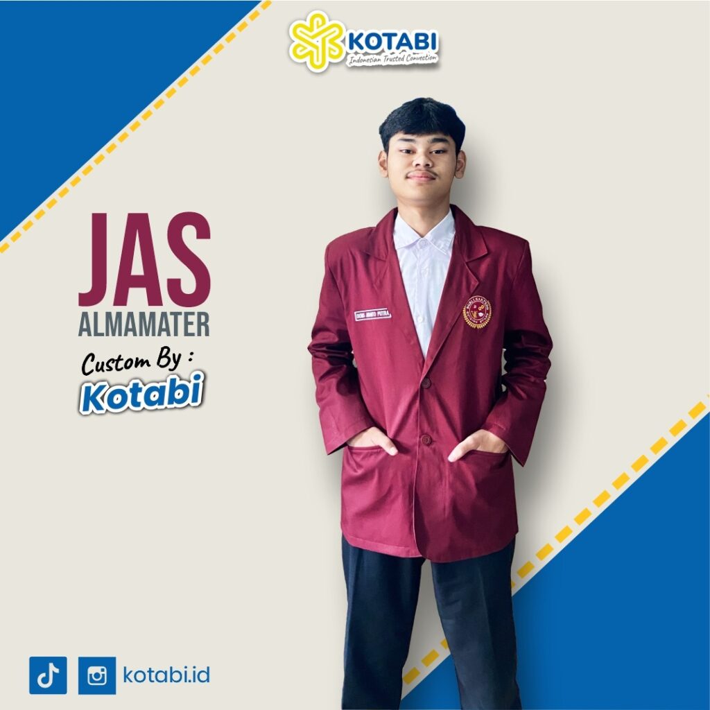 Konveksi Buat Jas Almamater Osis Sekolah Ambon