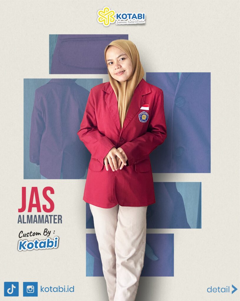 Konveksi Buat Jas Almamater Custom Bordir Ambon