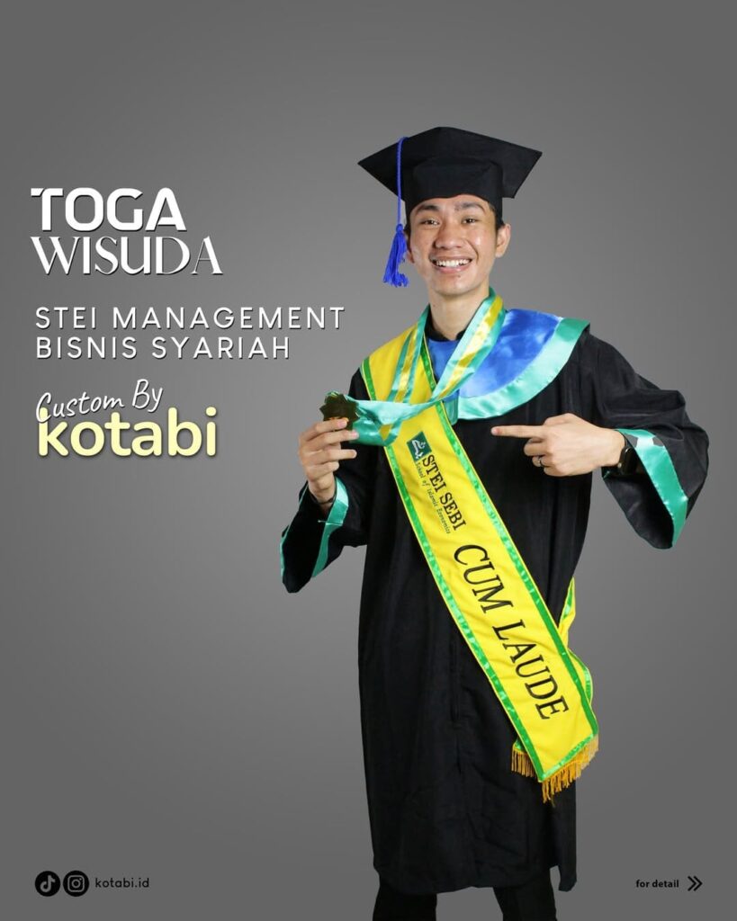 Konveksi Buat Toga Wisuda Kombinasi Warna Langsa