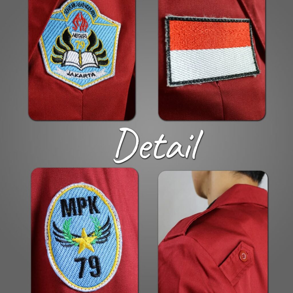 Konveksi Buat Jas Almamater Sekolah Kupang