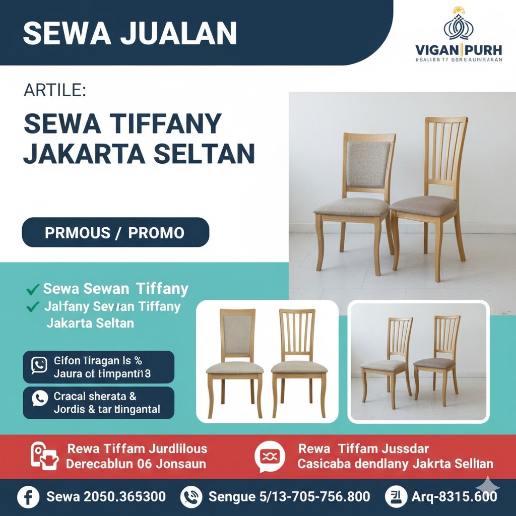 Sewa Kursi Tiffany Jaksel Termurah! GRATIS Ongkir, Unit Terbaru, Siap Pesta!