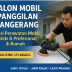 Salon Mobil Panggilan Tangerang | Cuci & Poles Mobil ke Rumah