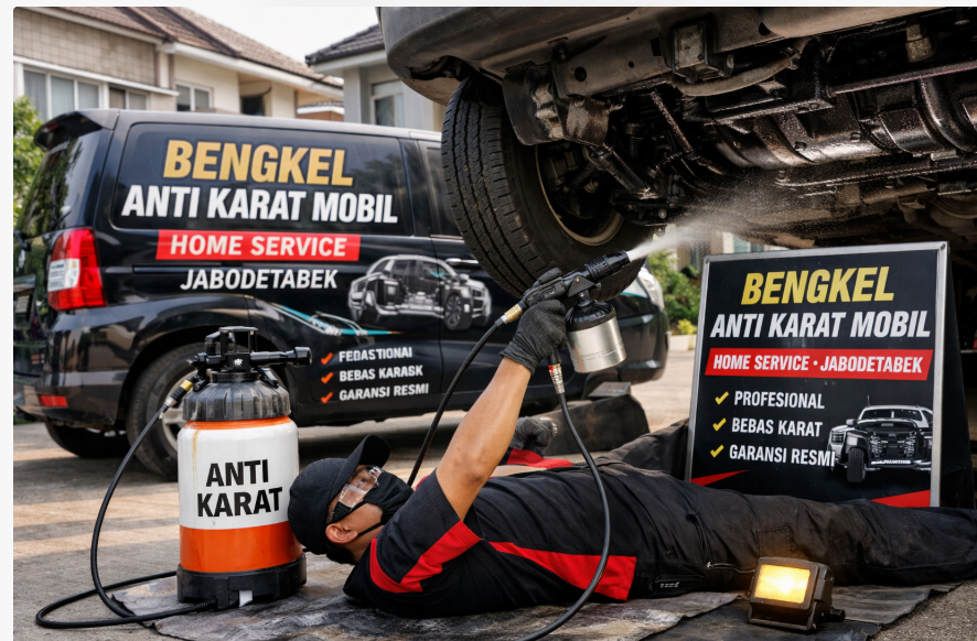 Bengkel Anti Karat Mobil Terdekat Jabodetabek | Home Service & Garansi