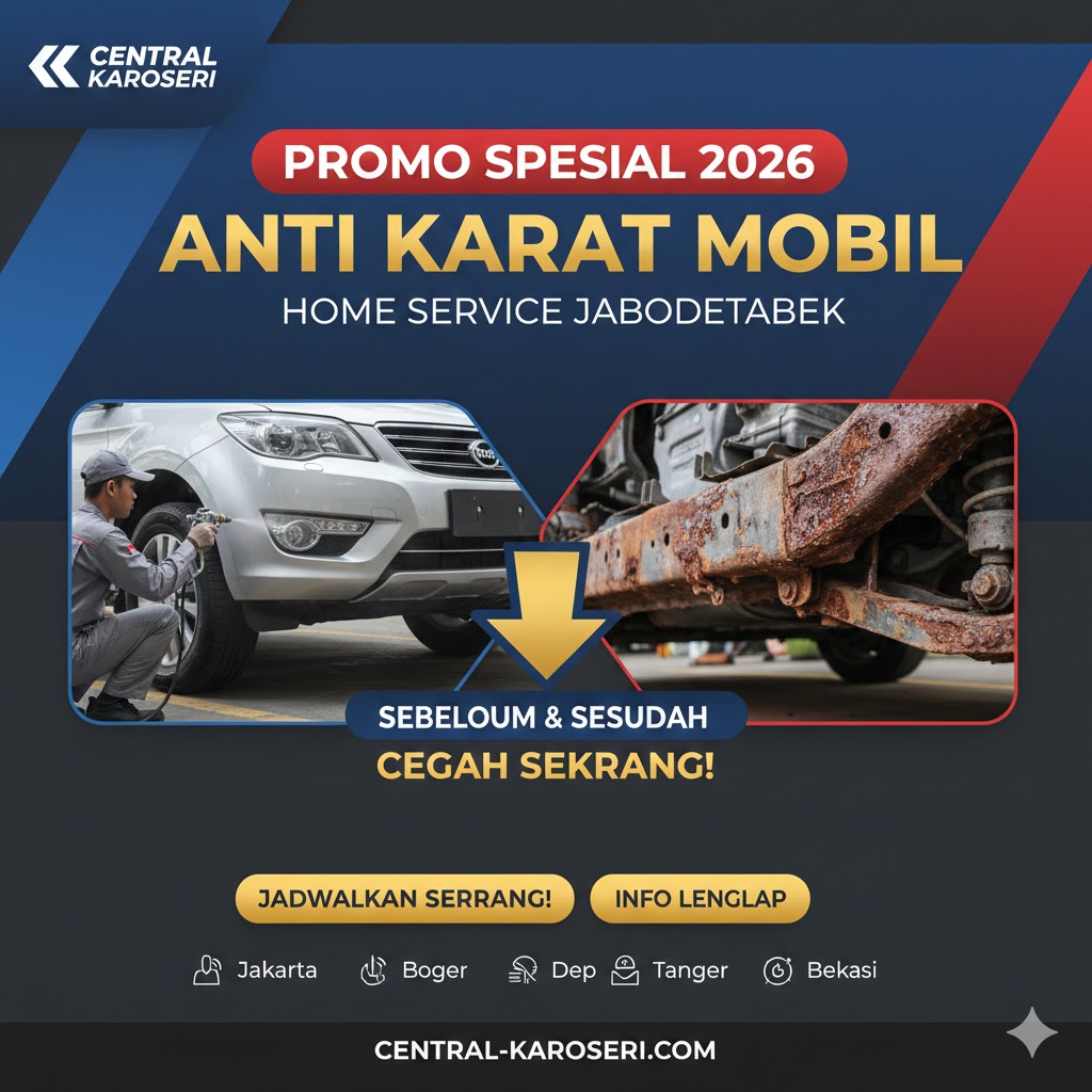 Paket Anti Karat Mobil Jakarta Selatan – Home Service Jabodetabek 2026
